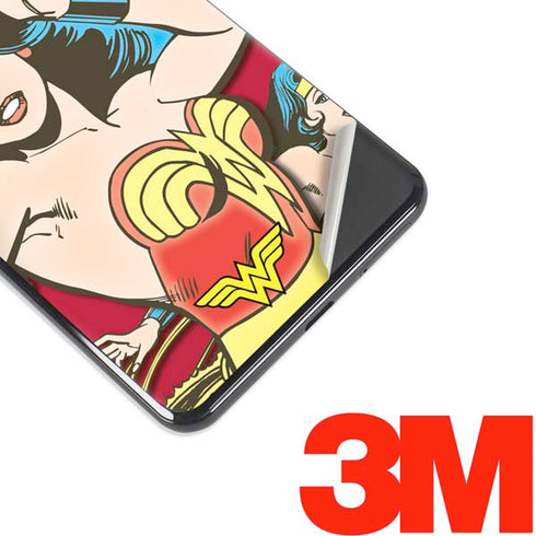 DC Comics Wonder Woman Vintage Action pose Google Pixel 3 XL Skin